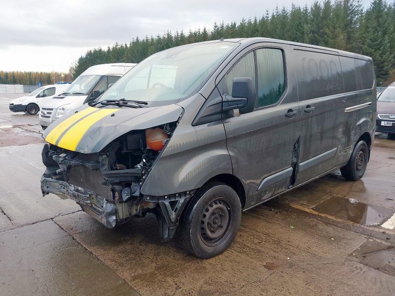 2017 FORD TRANSIT CUSTOM 2.0 TDCI 130PS LOW ROOF TREND VAN for sale at Copart WHITBURN