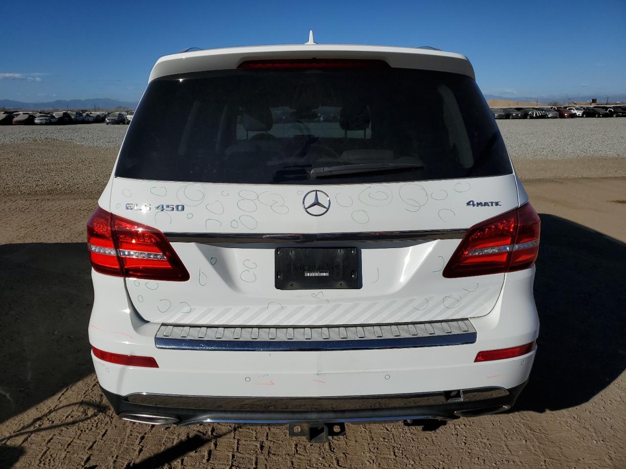 2017 Mercedes-Benz Gls 450 4Matic VIN: 4JGDF6EE8HA961048 Lot: 92858655