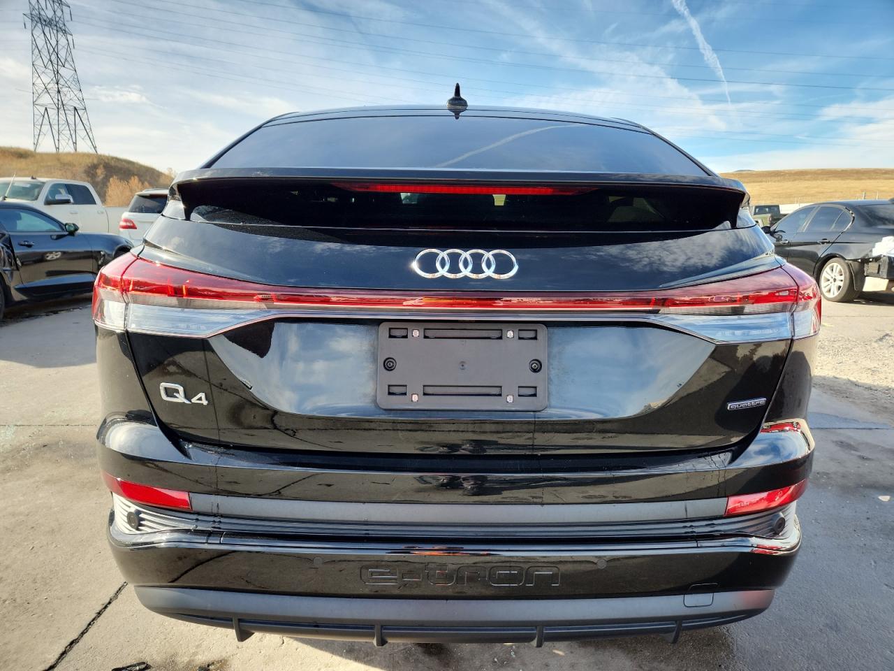 2022 Audi Q4 E-Tron Sportback Prem Plus S Line VIN: WA132BFZ6NP016558 Lot: 90878175