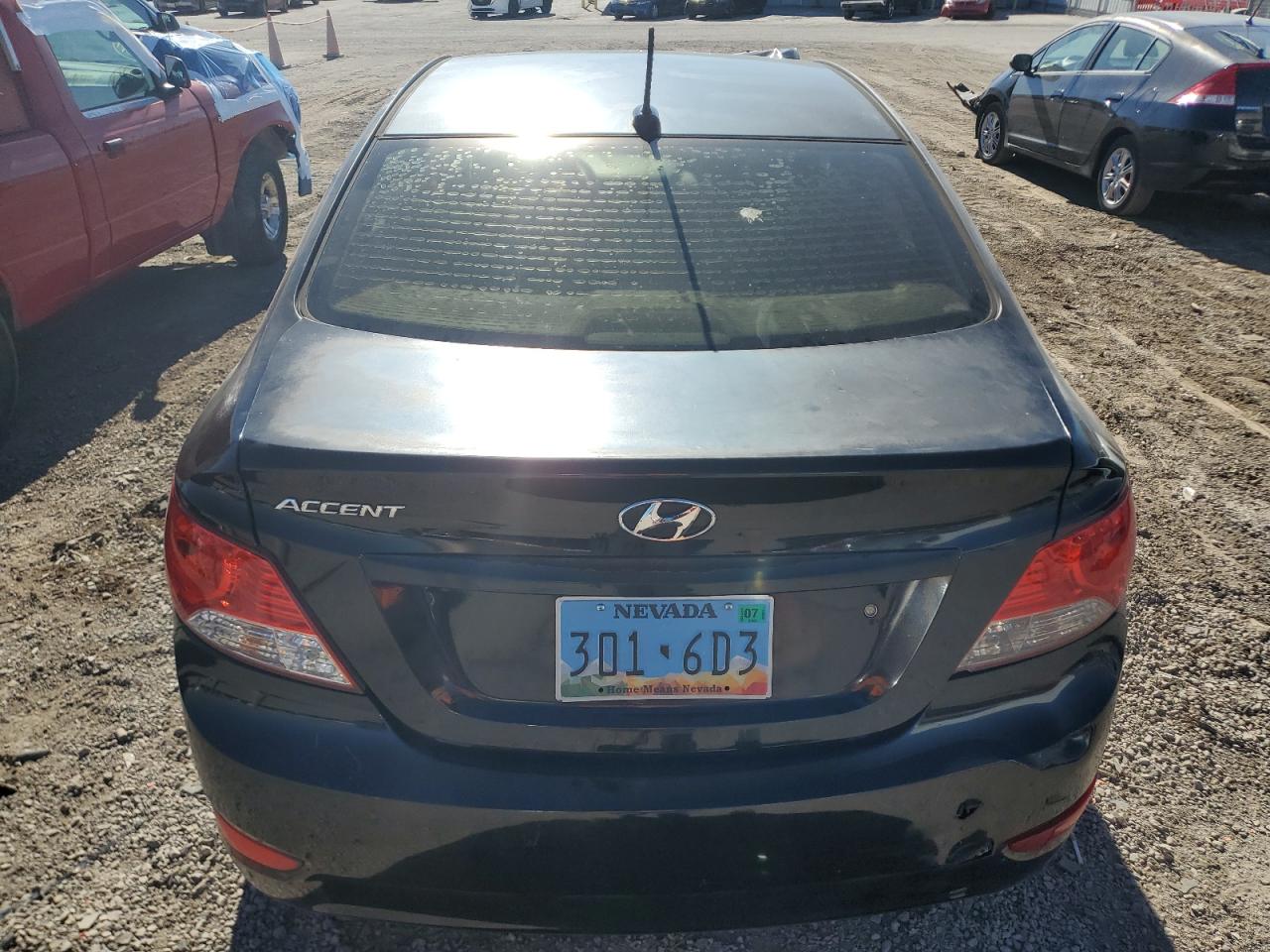 2013 Hyundai Accent Gls VIN: KMHCU4AEXDU330452 Lot: 92225695