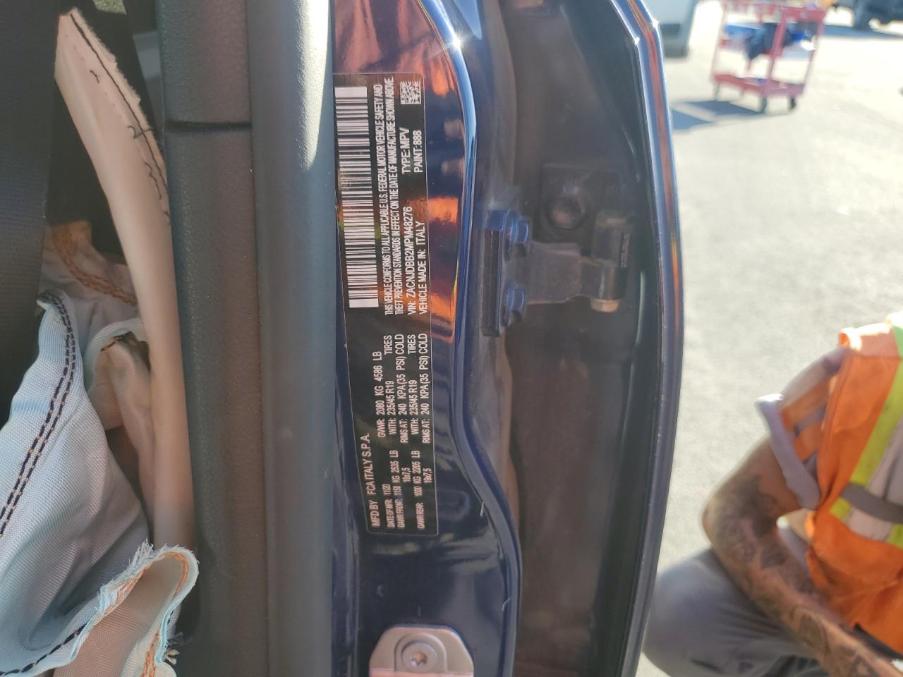 2021 Jeep Renegade Latitude VIN: ZACNJDBB2MPM48276 Lot: 92518025