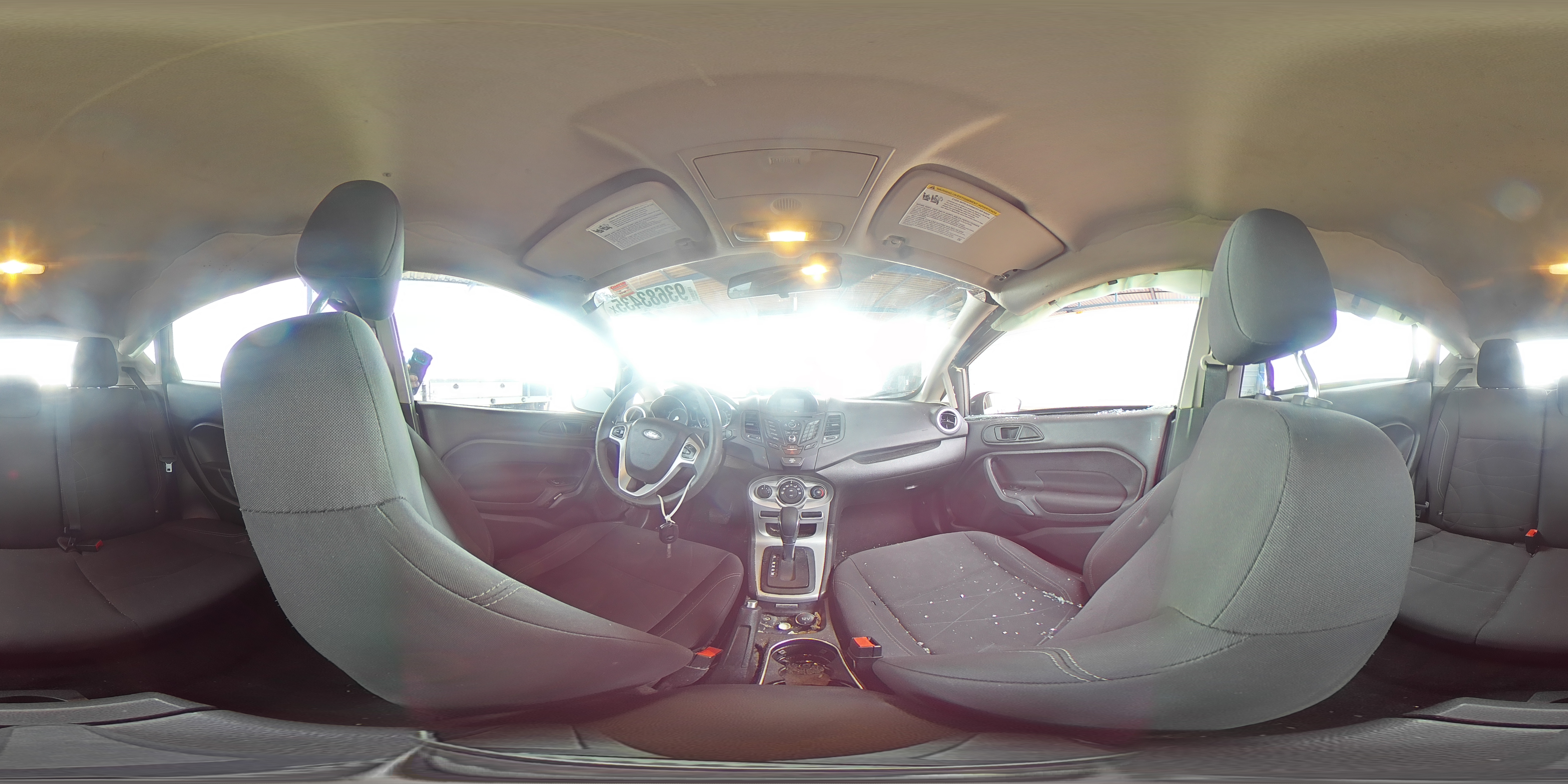 2019 Ford Fiesta Se VIN: 3FADP4EJ0KM117024 Lot: 93683435