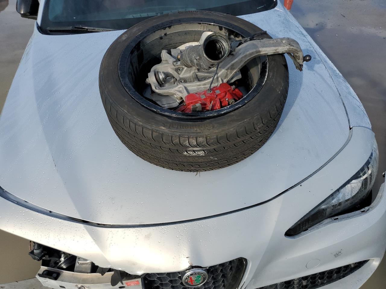 2021 Alfa Romeo Giulia Ti VIN: ZARFAMBN7M7642791 Lot: 91792925