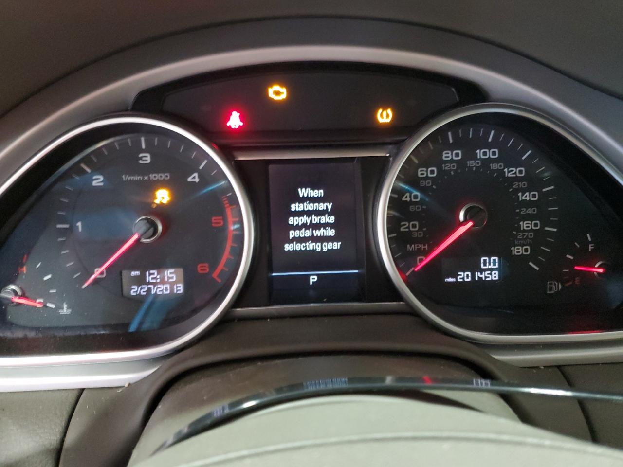 2015 Audi Q7 Tdi Prestige VIN: WA1VMAFE8FD020110 Lot: 92397135