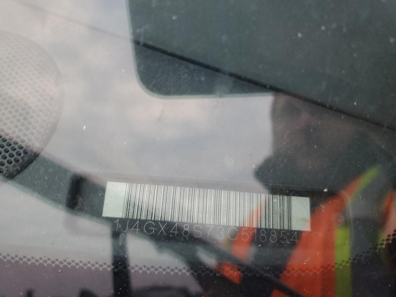 2003 Jeep Grand Cherokee Laredo VIN: 1J4GX48S73C518854 Lot: 92987425