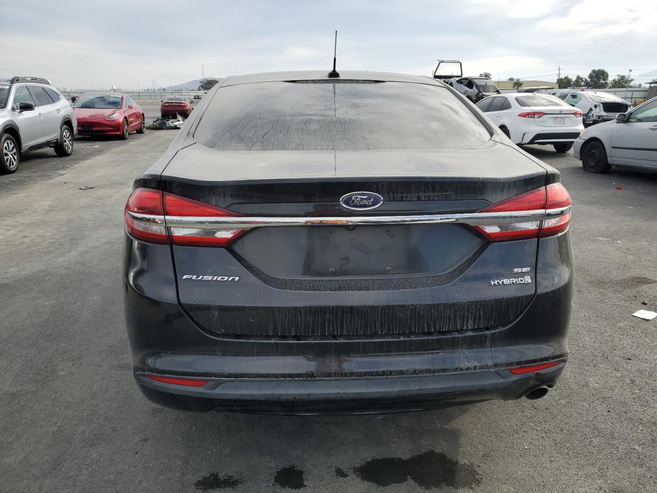 2018 Ford Fusion Se Hybrid VIN: 3FA6P0LU5JR139990 Lot: 92261595