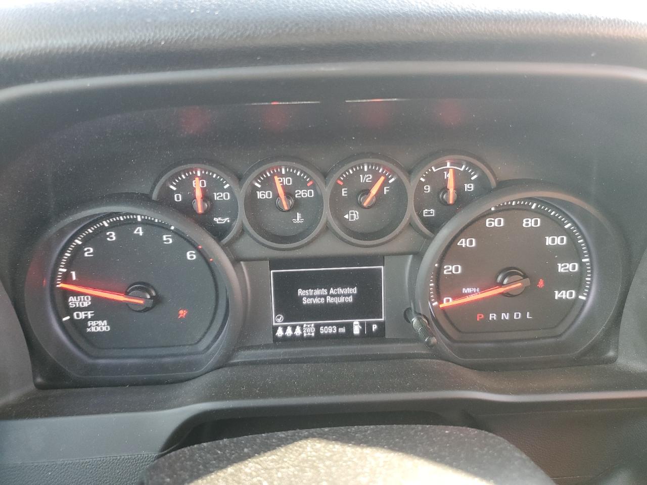 2025 GMC Sierra K1500 VIN: 1GTRUAED4SZ221287 Lot: 93226525