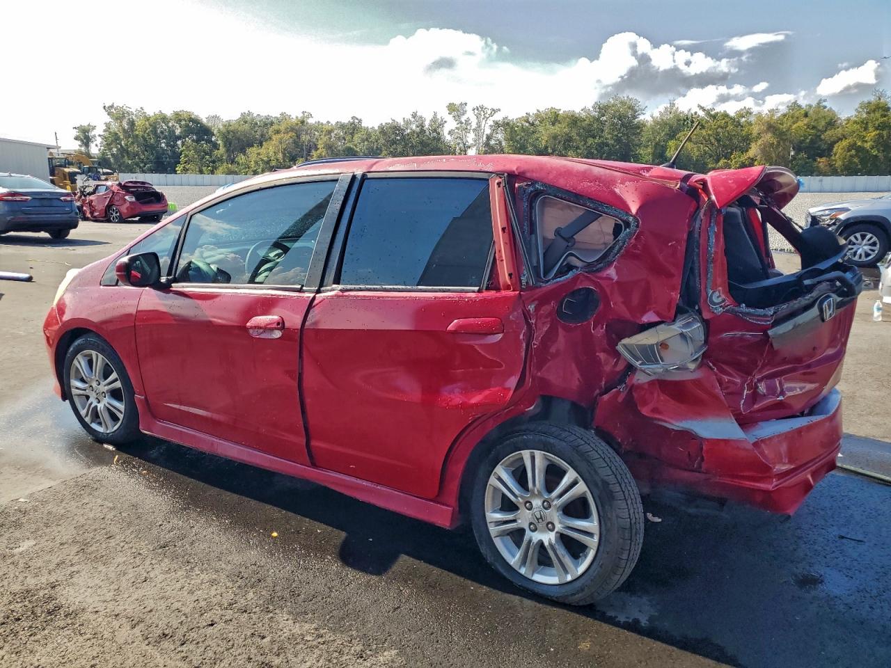 2009 Honda Fit Sport VIN: JHMGE88499S053284 Lot: 94058615