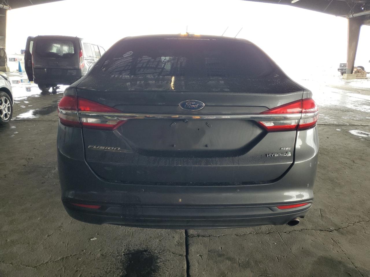 2017 Ford Fusion Se Hybrid VIN: 3FA6P0LU4HR408393 Lot: 91481595