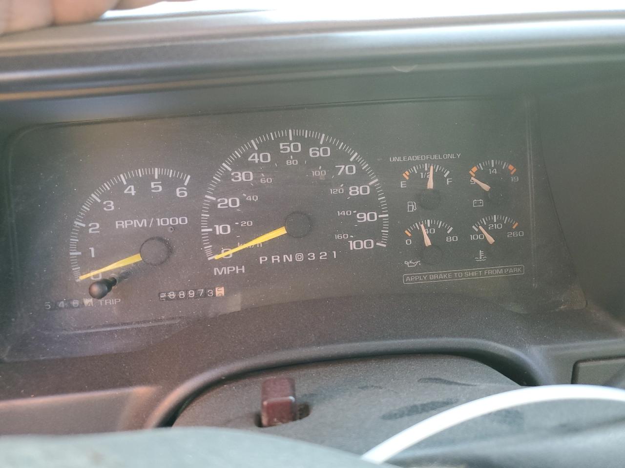 1997 Chevrolet Gmt-400 C1500 VIN: 2GCEC19M0V1225345 Lot: 91320585