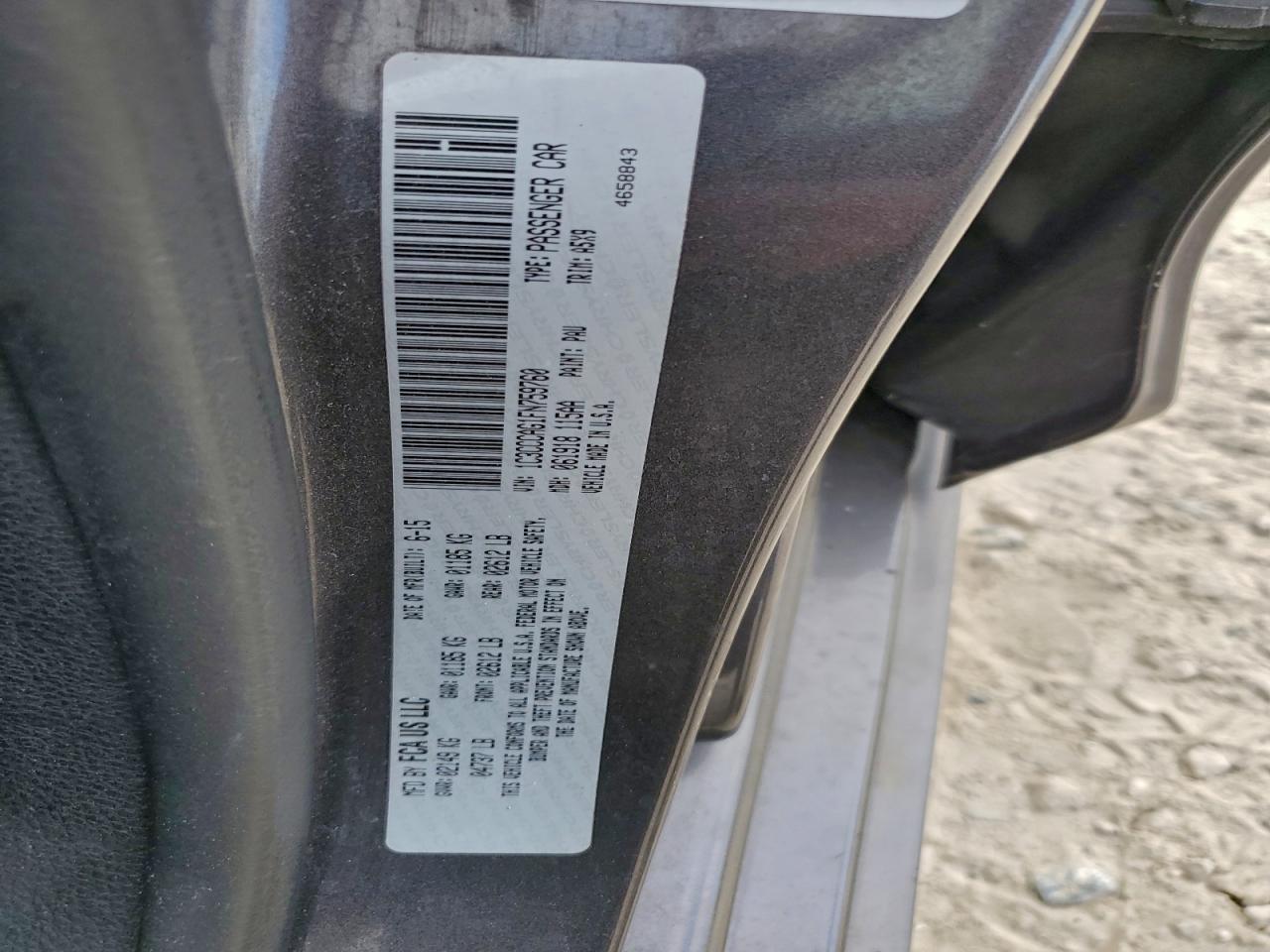 2015 Chrysler 200 Limited VIN: 1C3CCCAG1FN759760 Lot: 94289315