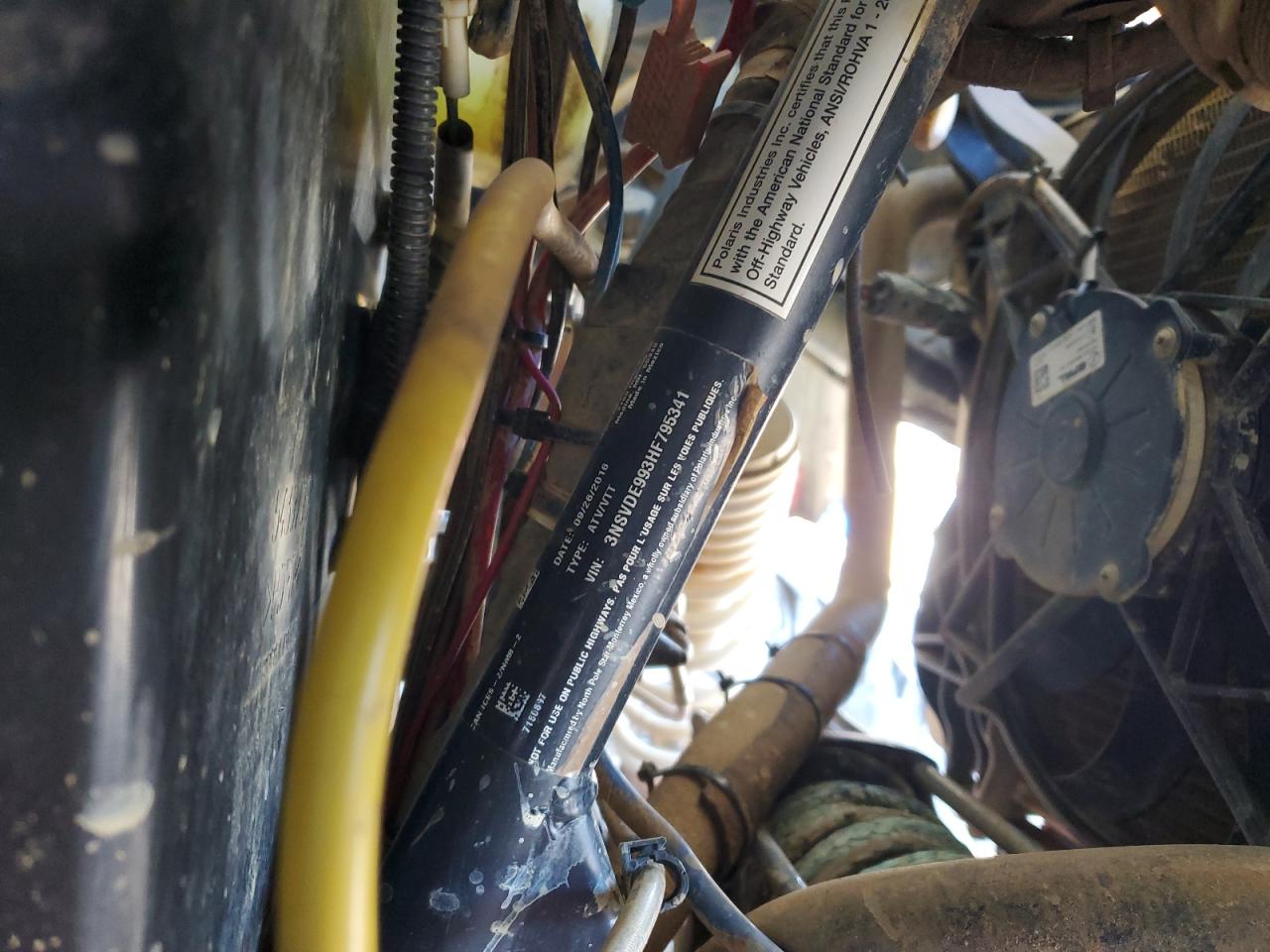 2017 Polaris Rzr Xp 100 - Atv VIN: 3NSVDE993HF795341 Lot: 91034455