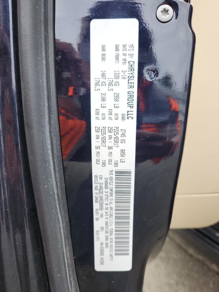 2010 Volkswagen Routan Se VIN: 2V4RW3D10AR280090 Lot: 92624305