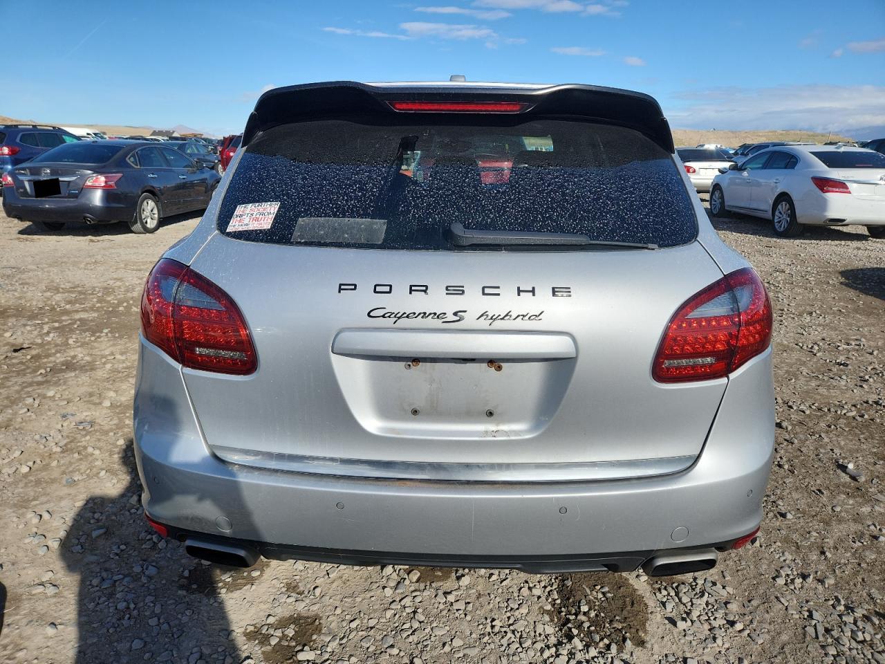 2012 Porsche Cayenne S Hybrid VIN: WP1AE2A27CLA90458 Lot: 91629025