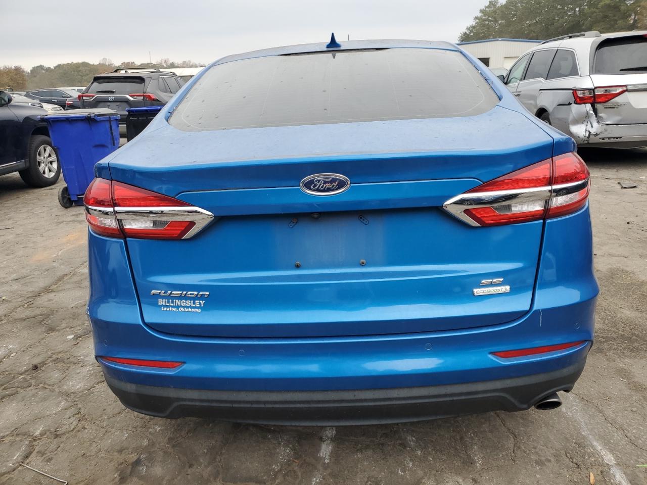 2019 Ford Fusion Se VIN: 3FA6P0HD2KR148222 Lot: 93248795