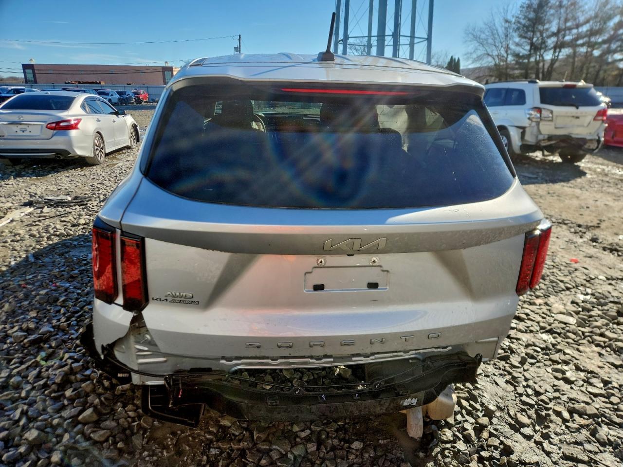 2022 Kia Sorento Lx VIN: 5XYRGDLC9NG091609 Lot: 93863365