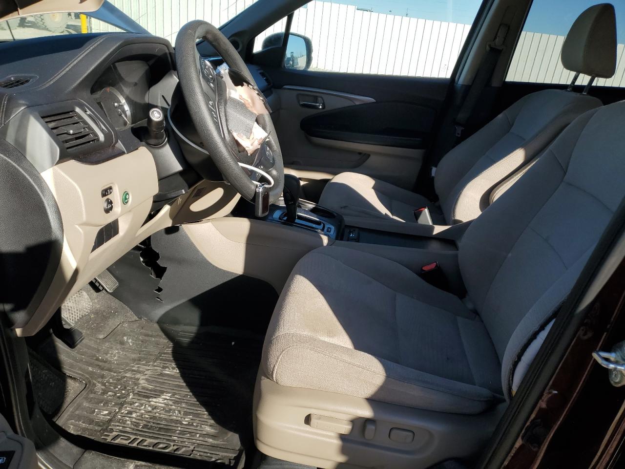 2017 Honda Pilot Ex VIN: 5FNYF6H37HB039880 Lot: 92900825