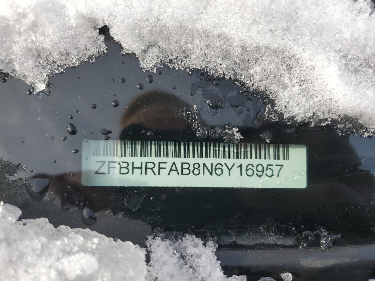 2022 Ram Promaster City Delivery Van VIN: ZFBHRFAB8N6Y16957 Lot: 92441255