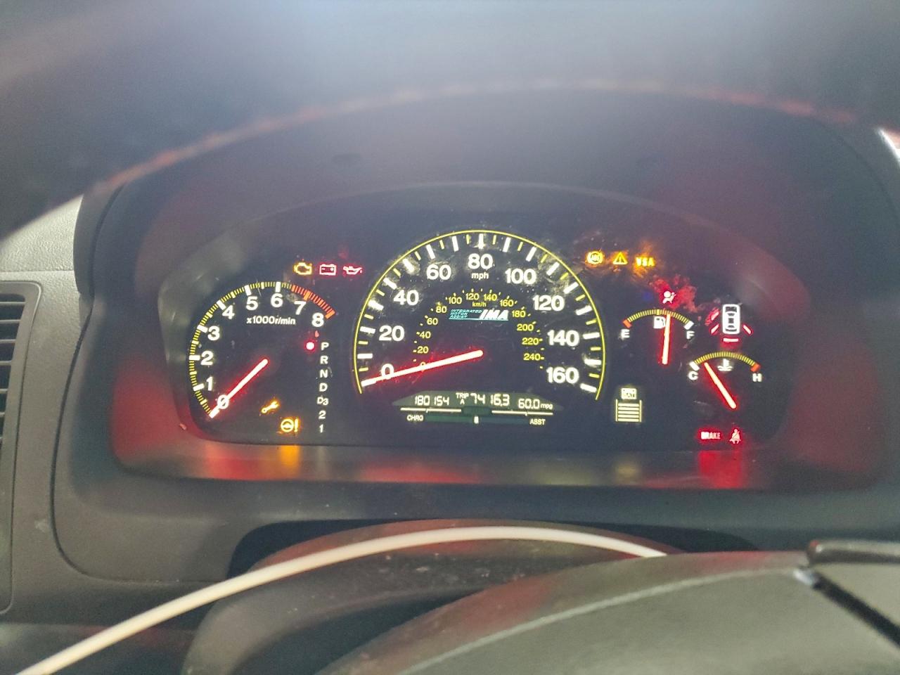 2006 Honda Accord Hybrid VIN: JHMCN36446C001698 Lot: 93705505