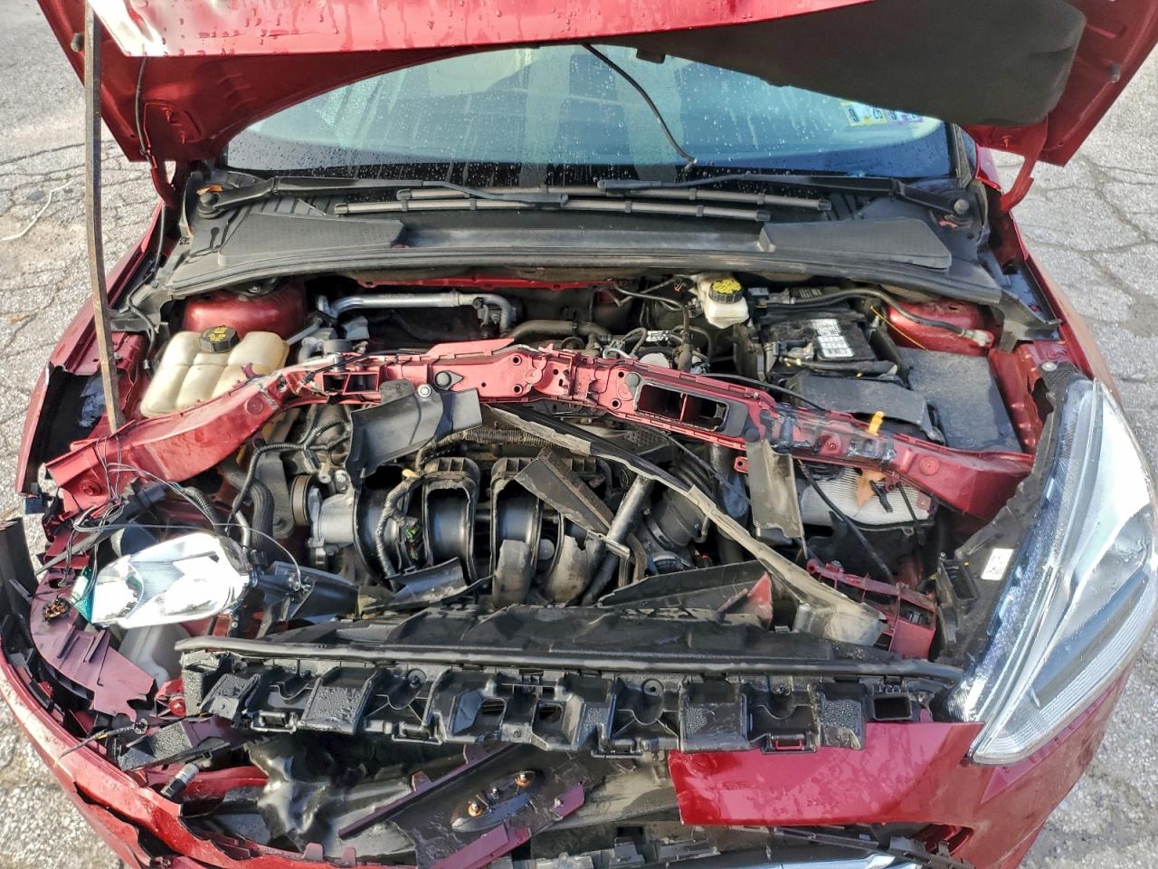 2017 Ford Focus Titanium VIN: 1FADP3N20HL279507 Lot: 94033305