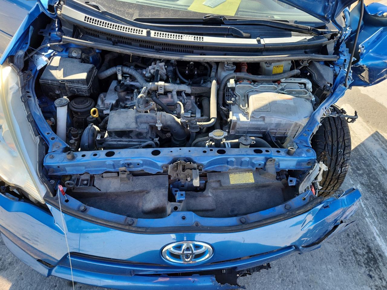 2014 Toyota Prius C VIN: JTDKDTB34E1565536 Lot: 92488285