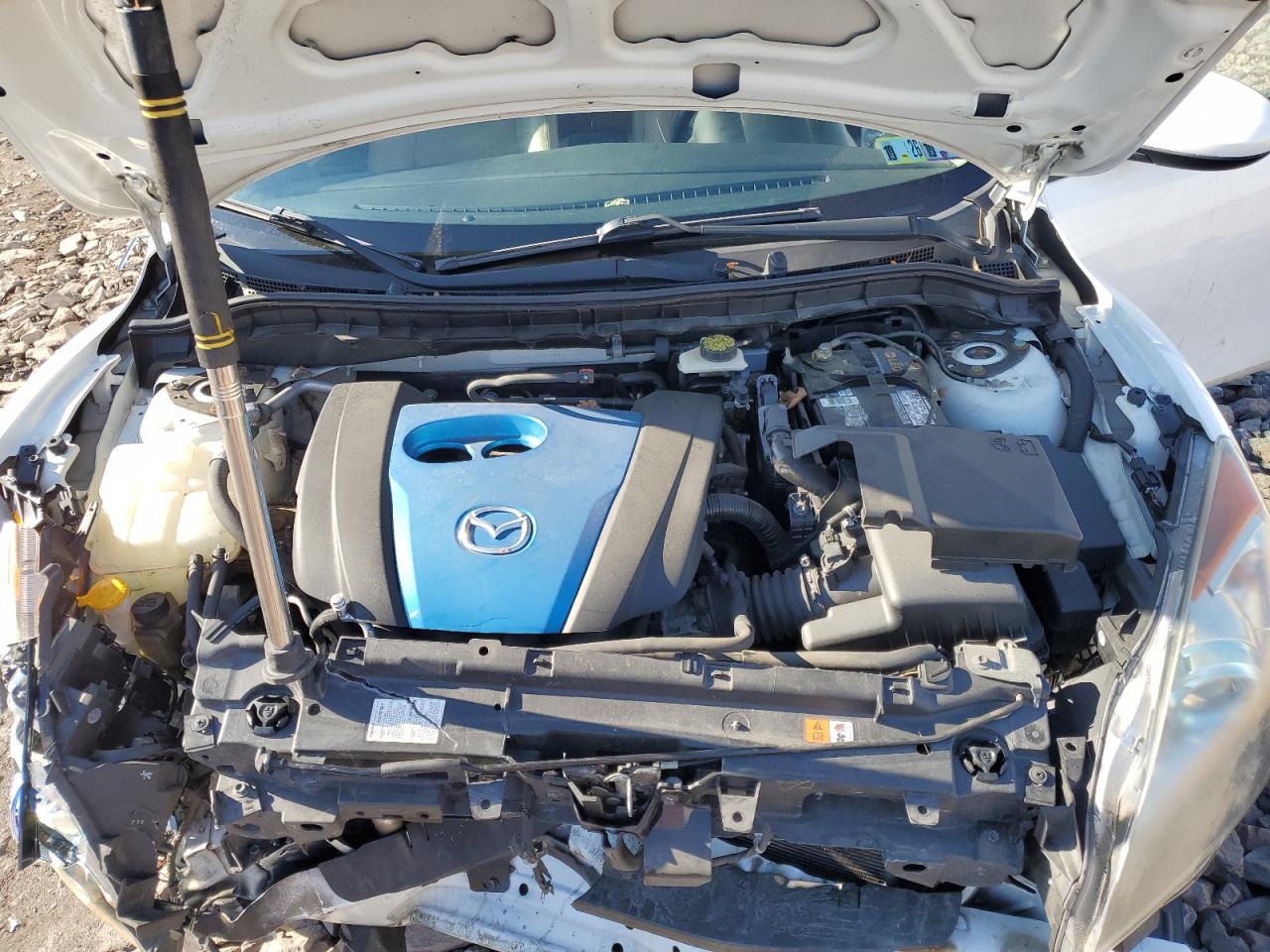 2012 Mazda 3 I VIN: JM1BL1M77C1631808 Lot: 92160305