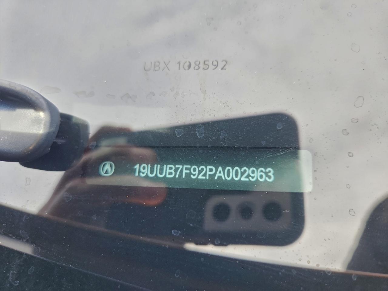 2023 Acura Tlx Type S VIN: 19UUB7F92PA002963 Lot: 94752705