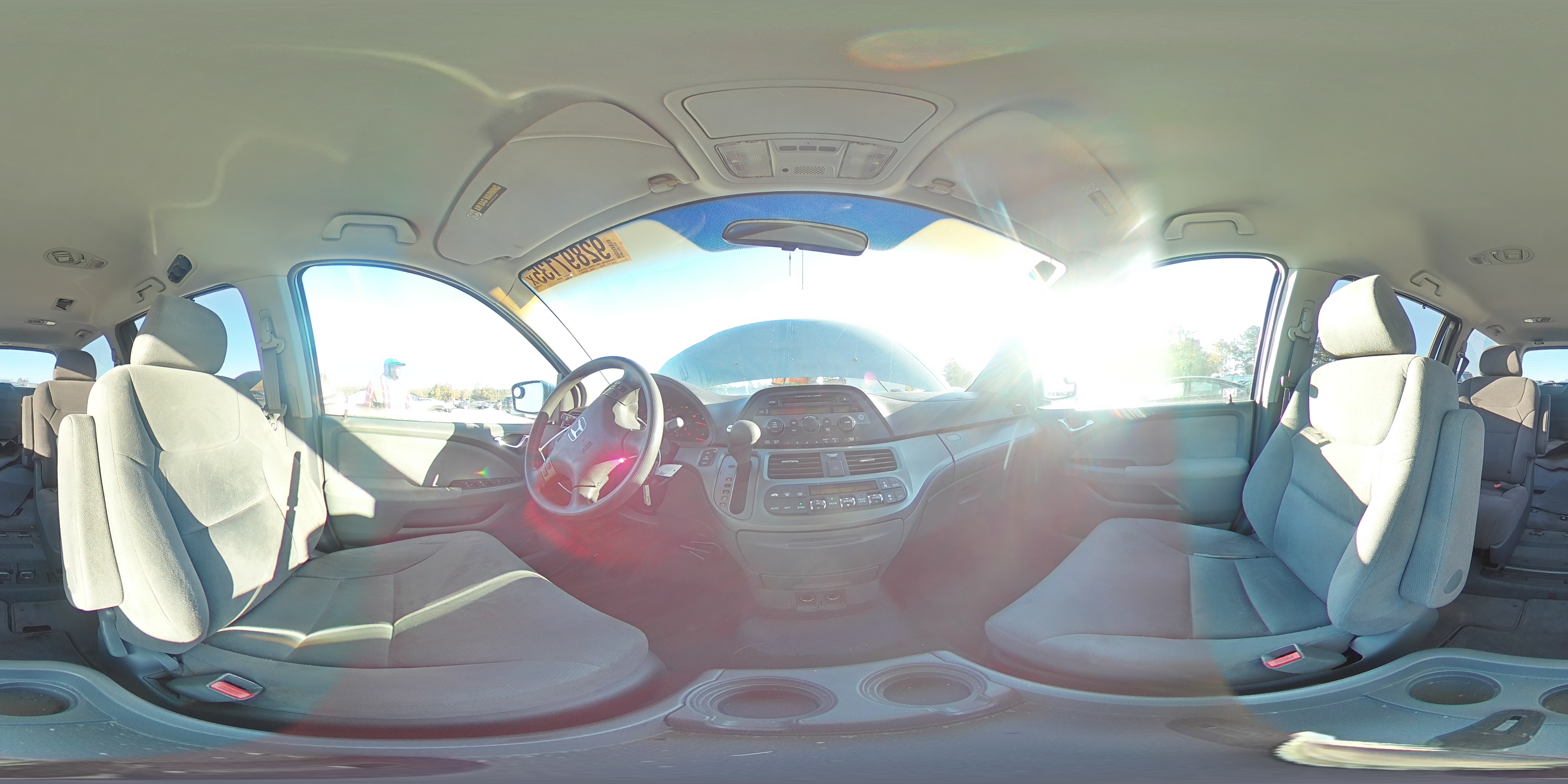 2005 Honda Odyssey Ex VIN: 5FNRL38415B054004 Lot: 92897135