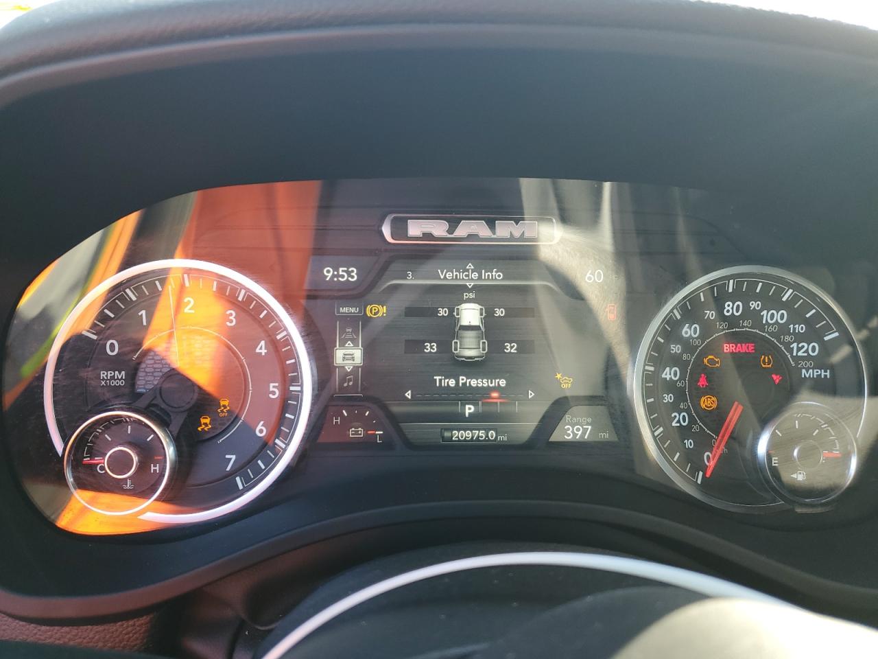 2025 Ram 1500 Big Horn/Lone Star VIN: 1C6SRFFP2SN656073 Lot: 87063315