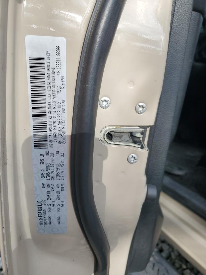 2017 Ram 1500 Rebel VIN: 1C6RR7YT4HS619518 Lot: 92063745