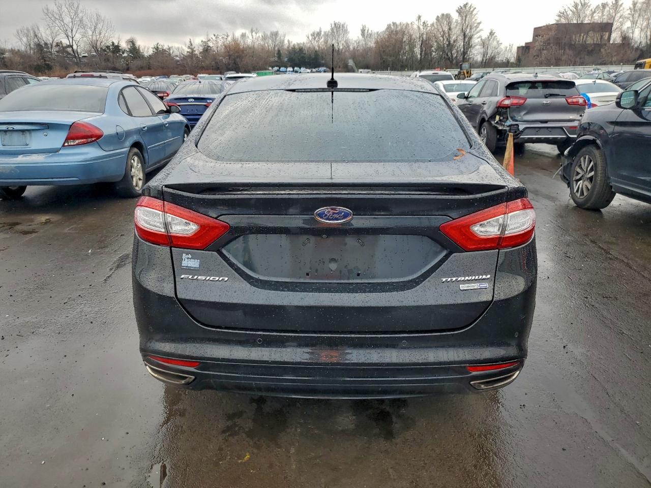 2013 Ford Fusion Titanium VIN: 3FA6P0D96DR316237 Lot: 87182395