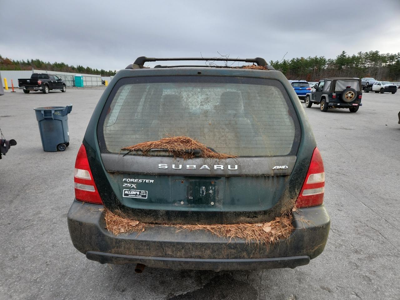 2003 Subaru Forester 2.5X VIN: JF1SG63693G710961 Lot: 92438395