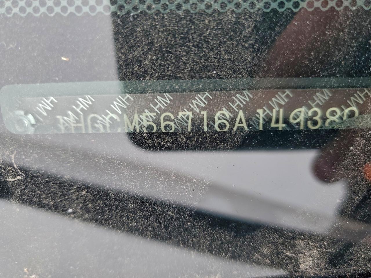 2006 Honda Accord Ex VIN: 1HGCM56716A149380 Lot: 93906265