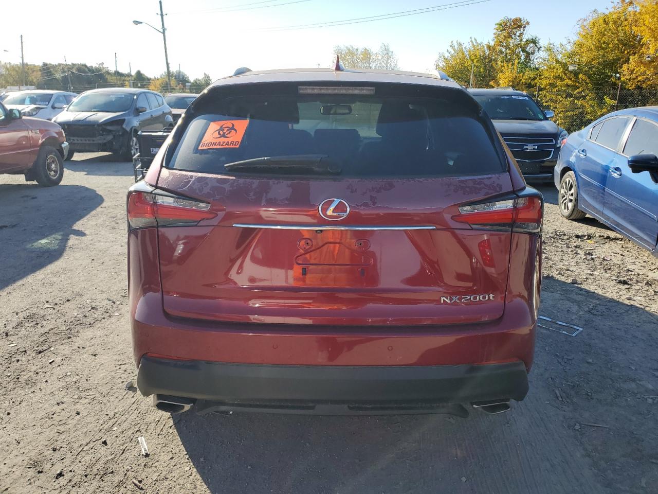 2015 Lexus Nx 200T VIN: JTJBARBZ9F2026340 Lot: 91053675