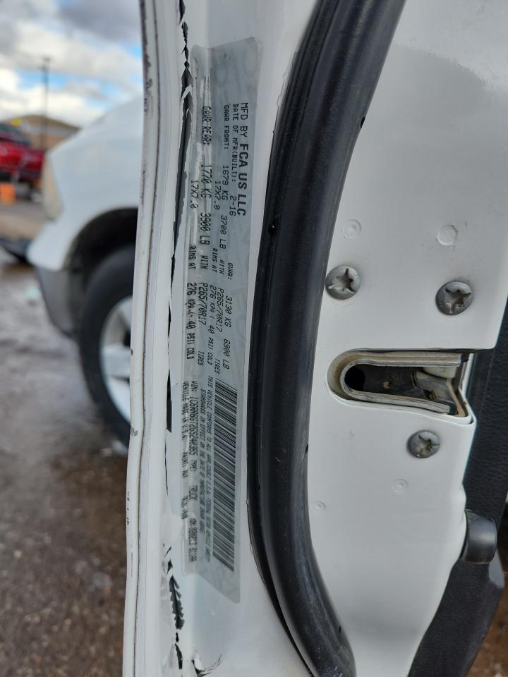 2016 Ram 1500 Slt VIN: 1C6RR6GT2GS240365 Lot: 93400055