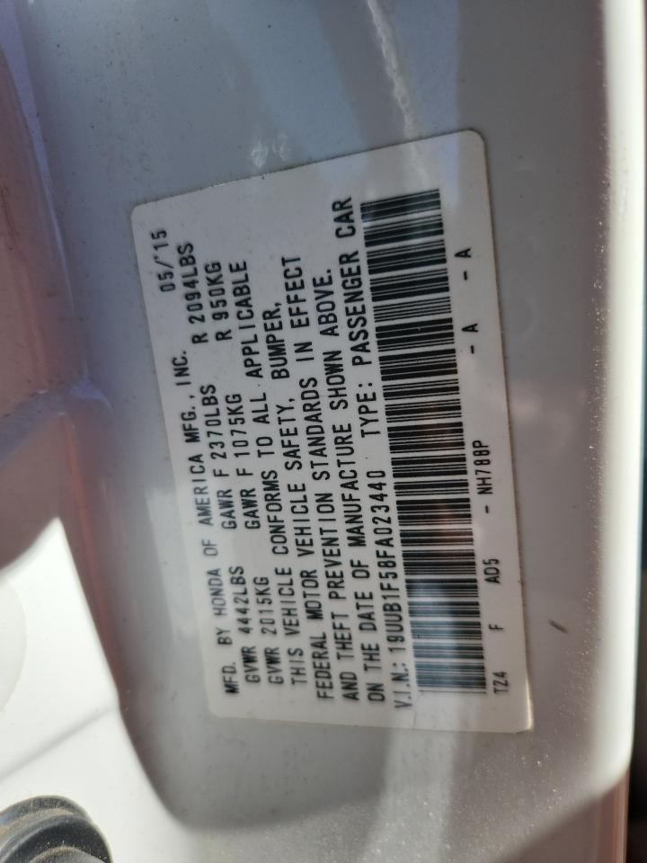 2015 Acura Tlx Tech VIN: 19UUB1F58FA023440 Lot: 92024095