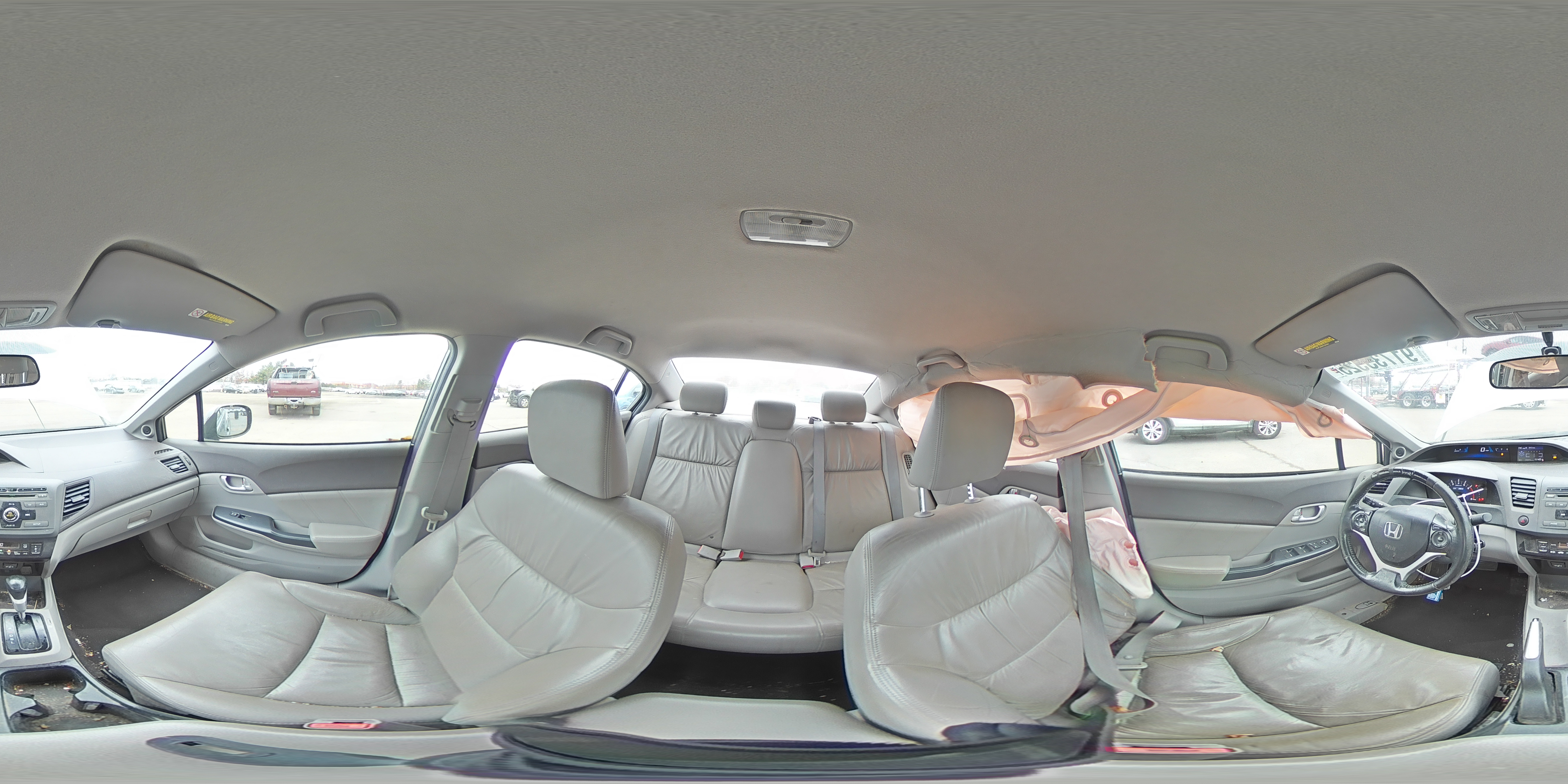 2012 Honda Civic Hybrid L VIN: JHMFB4F3XCS007428 Lot: 91733525