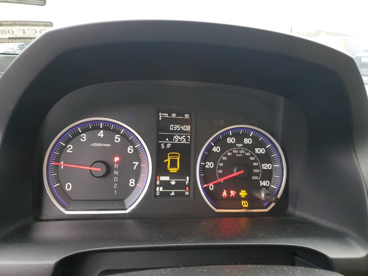 2007 Honda Cr-V Ex VIN: JHLRE48507C007266 Lot: 91803305