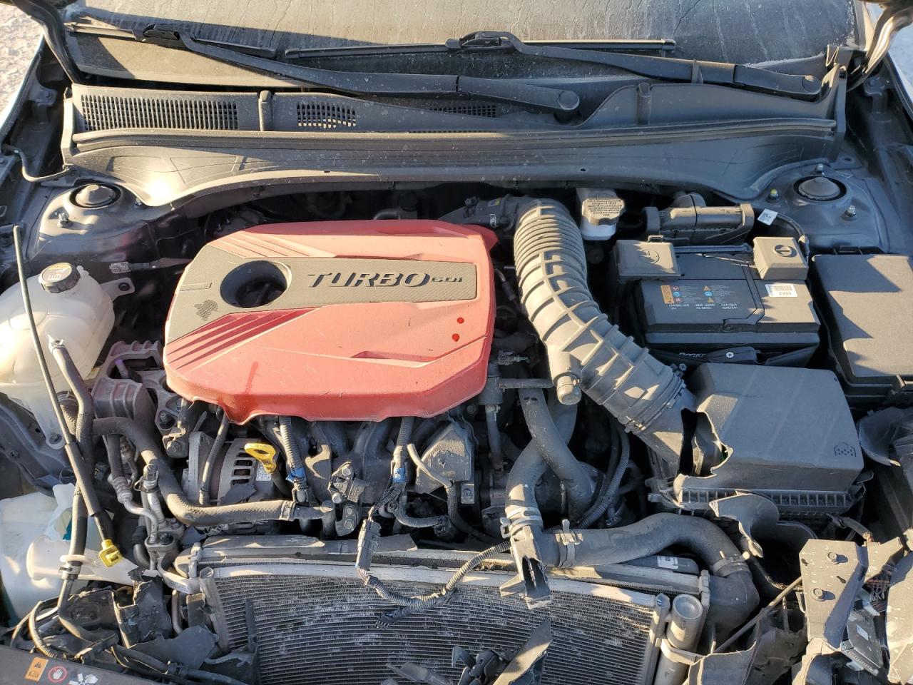 2020 Kia Forte Gt VIN: 3KPF44AC0LE215808 Lot: 92592895