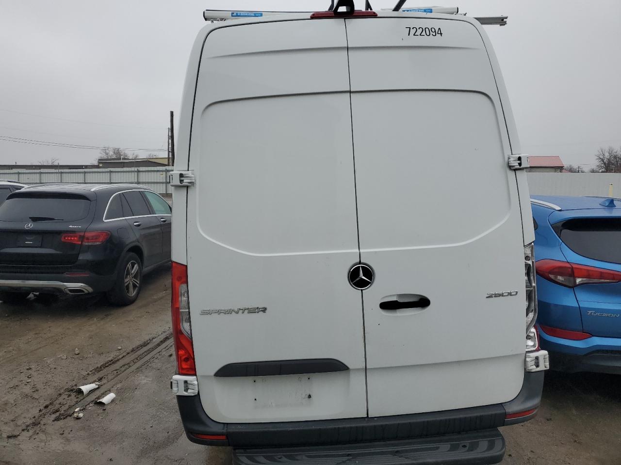 2023 Mercedes Benz Sprinter 2 Delivery Van VIN: W1Y4KCHY4PT137521 Lot: 93342875