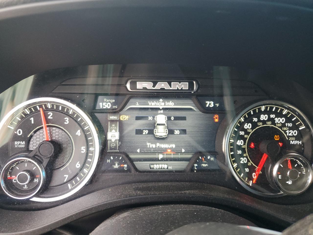 2025 Ram 1500 Big Horn/Lone Star VIN: 1C6RRFFG2SN640289 Lot: 92158375