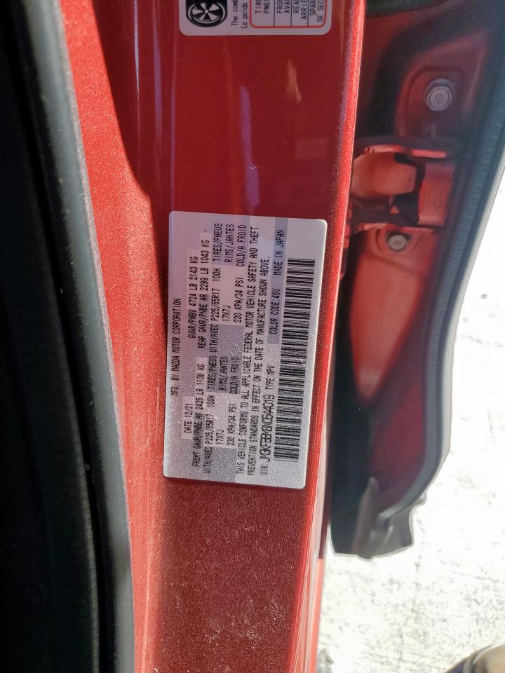 2022 Mazda Cx-5 Select VIN: JM3KFBBM8N0544019 Lot: 90939715