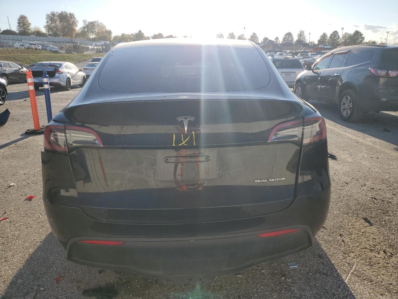 2023 Tesla Model Y VIN: 7SAYGDEE3PF806617 Lot: 91861455