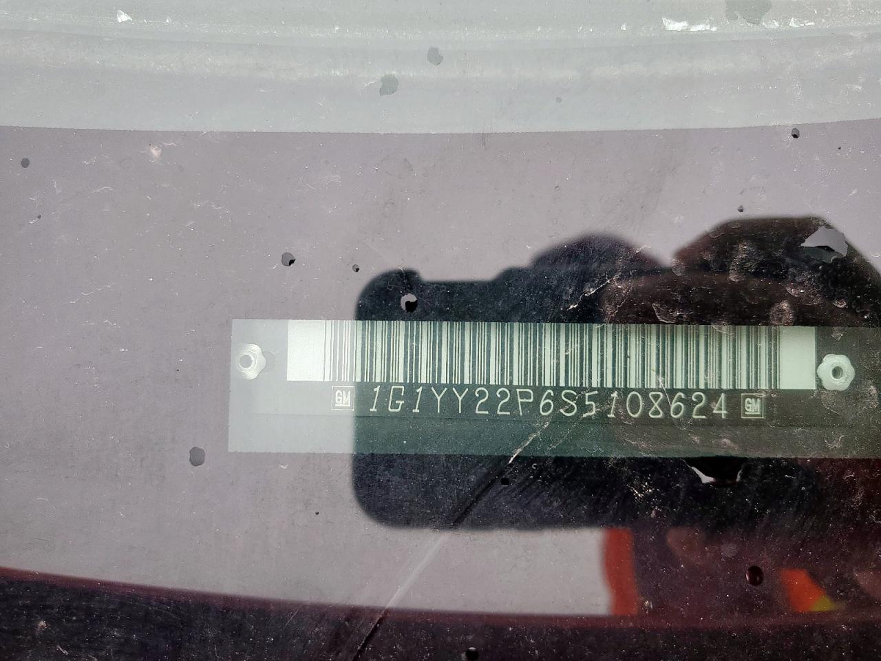 1995 Chevrolet Corvette VIN: 1G1YY22P6S5108624 Lot: 93551285