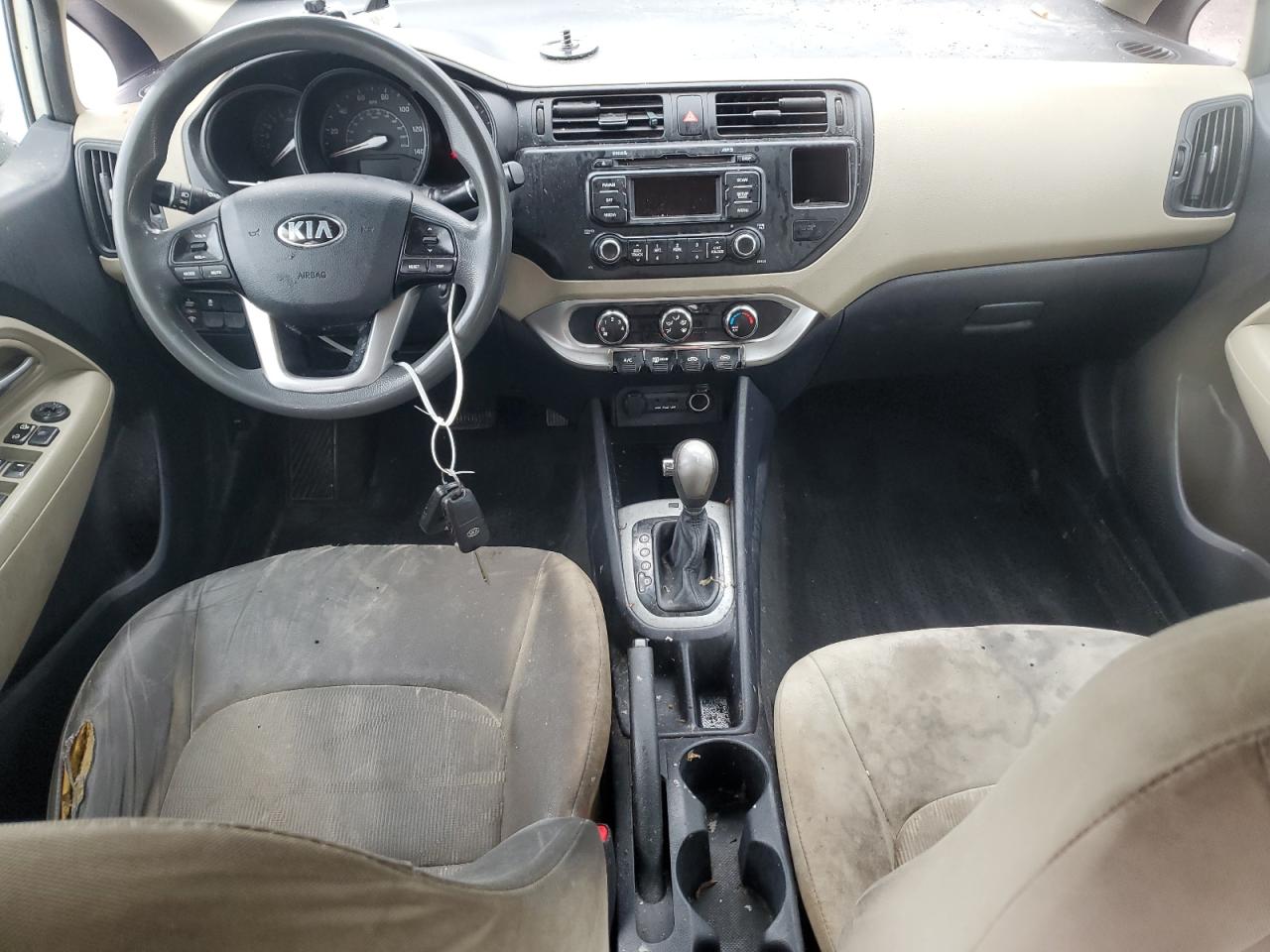 2013 Kia Rio Lx VIN: KNADM4A31D6274538 Lot: 92027665