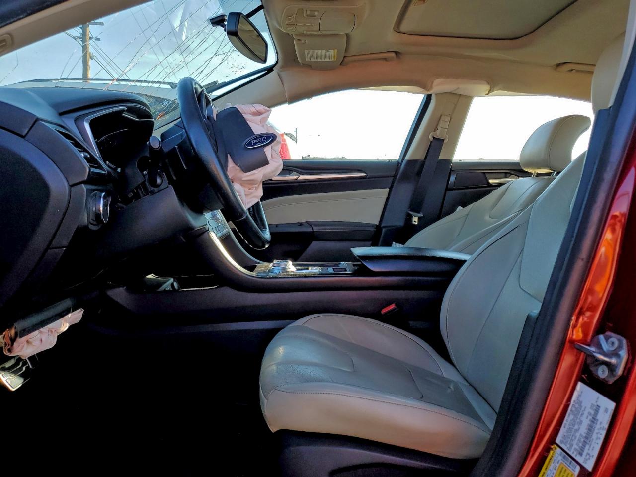 2017 Ford Fusion Titanium VIN: 3FA6P0K90HR413698 Lot: 93815695