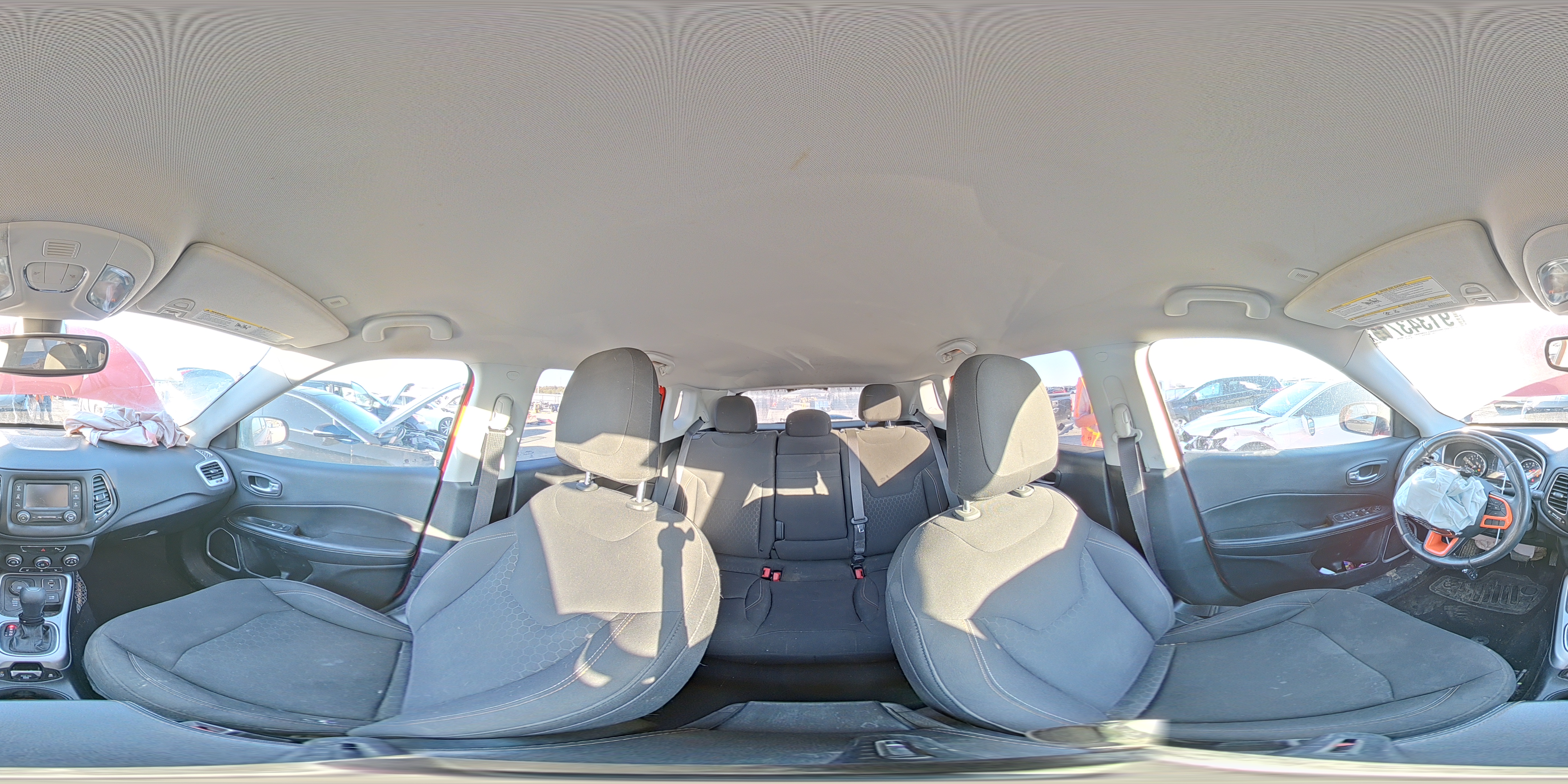 2017 Jeep Compass Sport VIN: 3C4NJDAB6HT647267 Lot: 91343715