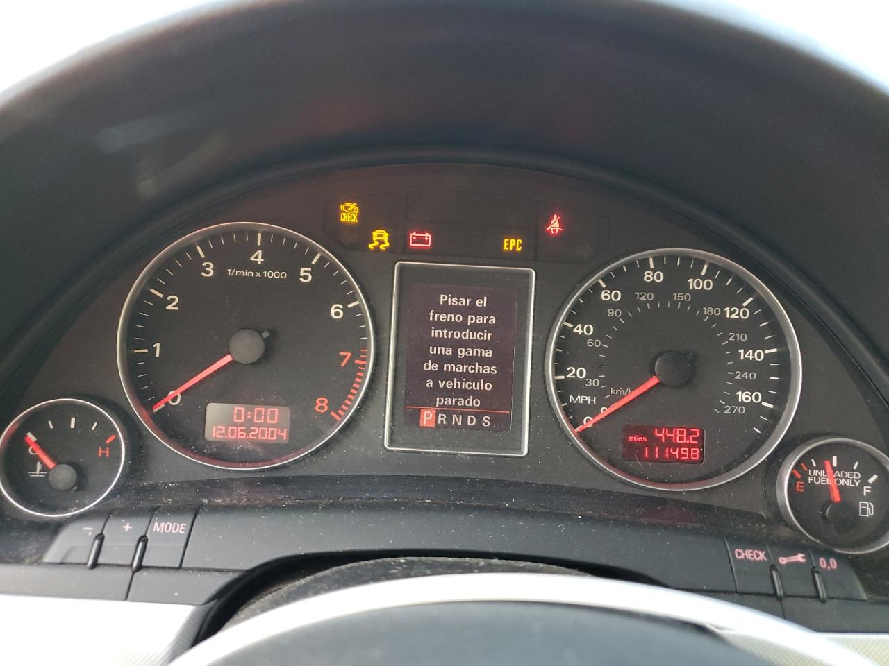 2005 Audi A4 2.0T Quattro VIN: WAUDF78E25A524032 Lot: 92740685