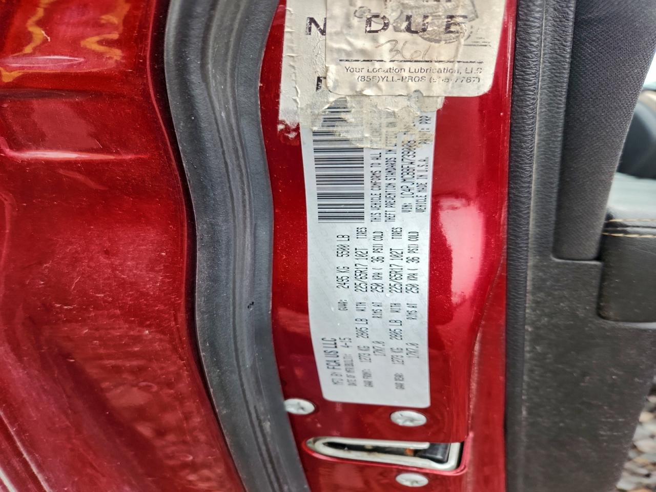 2015 Jeep Cherokee Latitude VIN: 1C4PJMCB8FW739008 Lot: 93173625