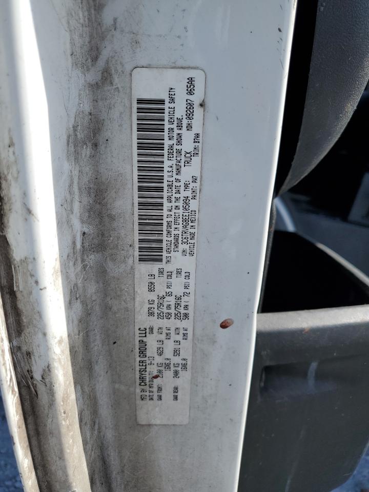 2014 Ram Promaster 1500 1500 Standard VIN: 3C6TRVAG8EE105094 Lot: 92380245